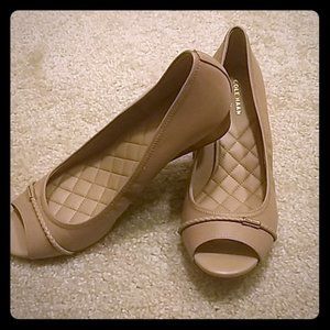 Emory Leather Wedge Pump Cole Haan